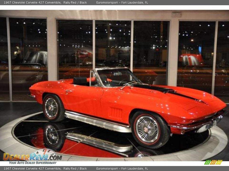 1967 Chevrolet Corvette 427 Convertible Rally Red / Black Photo #51