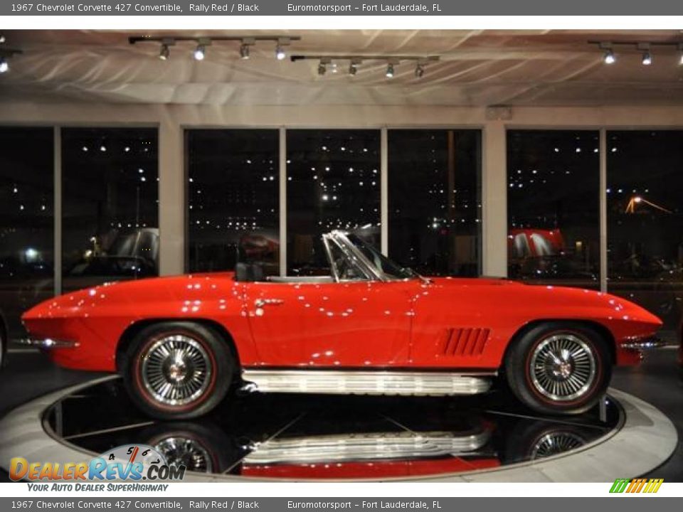 1967 Chevrolet Corvette 427 Convertible Rally Red / Black Photo #53