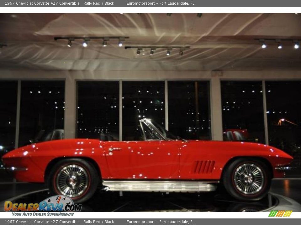 1967 Chevrolet Corvette 427 Convertible Rally Red / Black Photo #54
