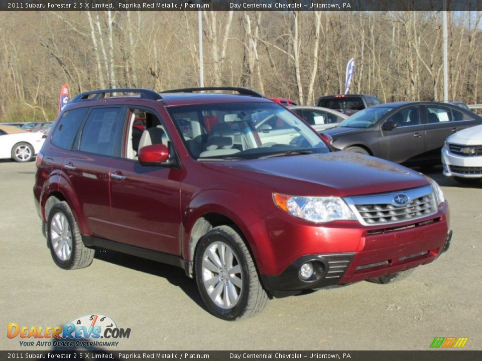 Front 3/4 View of 2011 Subaru Forester 2.5 X Limited Photo #12