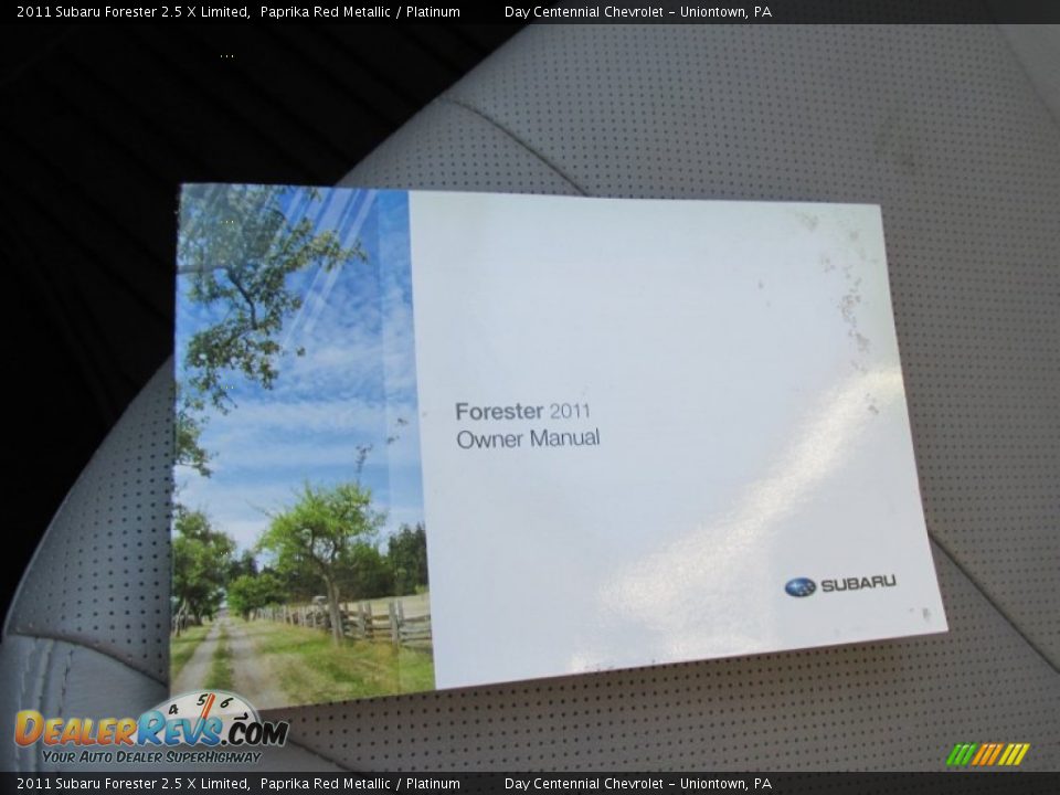 2011 Subaru Forester 2.5 X Limited Paprika Red Metallic / Platinum Photo #33