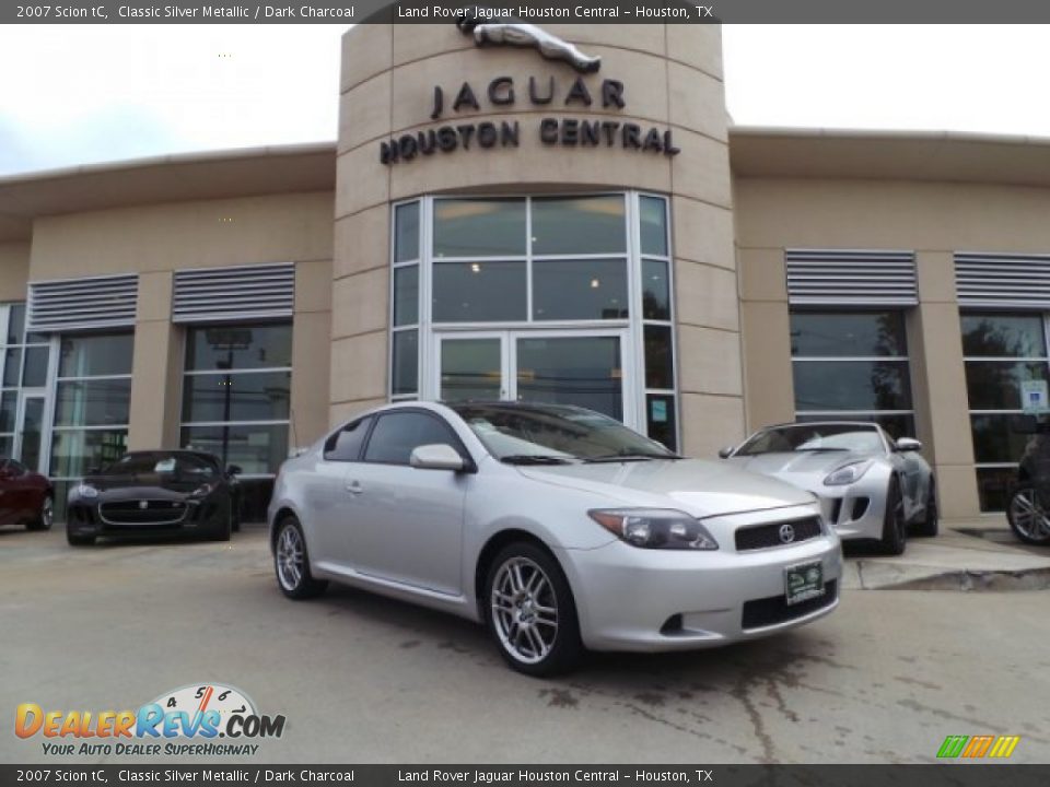 2007 Scion tC Classic Silver Metallic / Dark Charcoal Photo #1