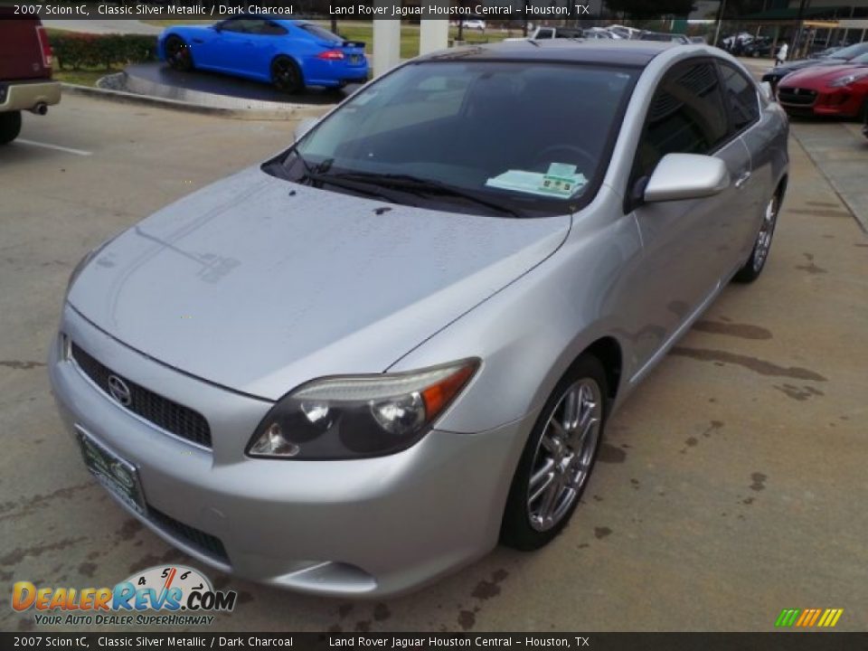 2007 Scion tC Classic Silver Metallic / Dark Charcoal Photo #5