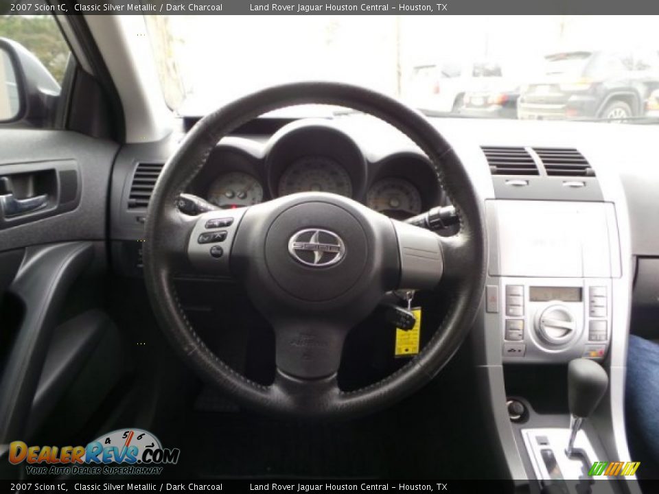 2007 Scion tC Classic Silver Metallic / Dark Charcoal Photo #11