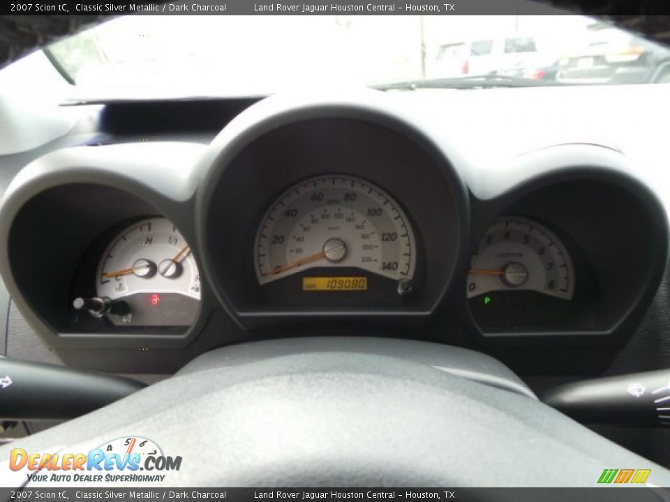 2007 Scion tC Classic Silver Metallic / Dark Charcoal Photo #14