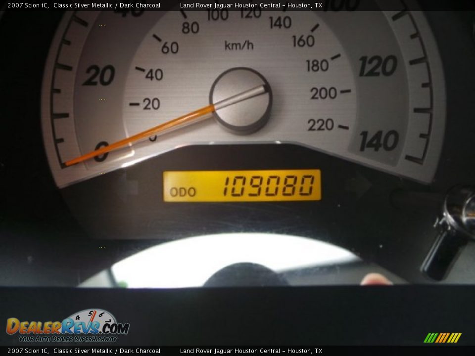 2007 Scion tC Classic Silver Metallic / Dark Charcoal Photo #15