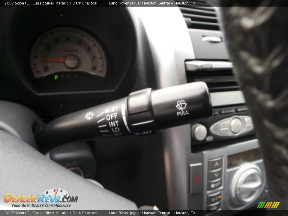 2007 Scion tC Classic Silver Metallic / Dark Charcoal Photo #17