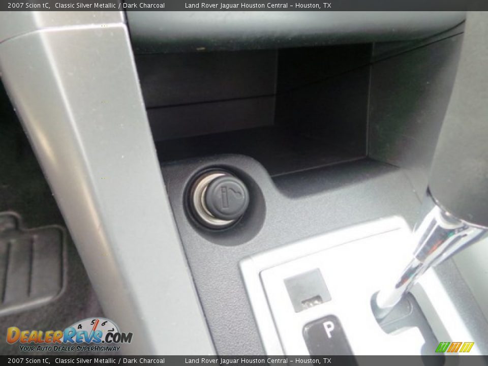 2007 Scion tC Classic Silver Metallic / Dark Charcoal Photo #20