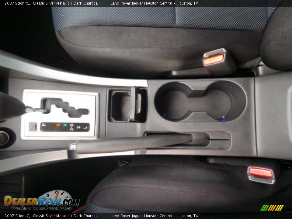 2007 Scion tC Classic Silver Metallic / Dark Charcoal Photo #21