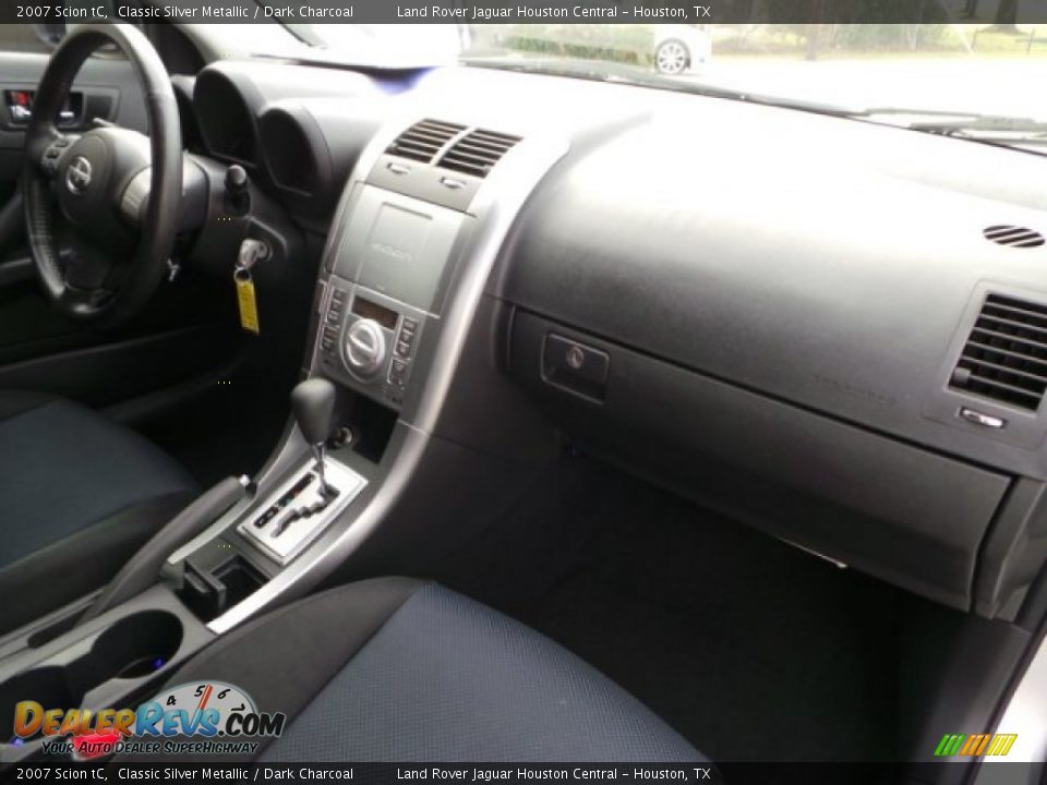 2007 Scion tC Classic Silver Metallic / Dark Charcoal Photo #27