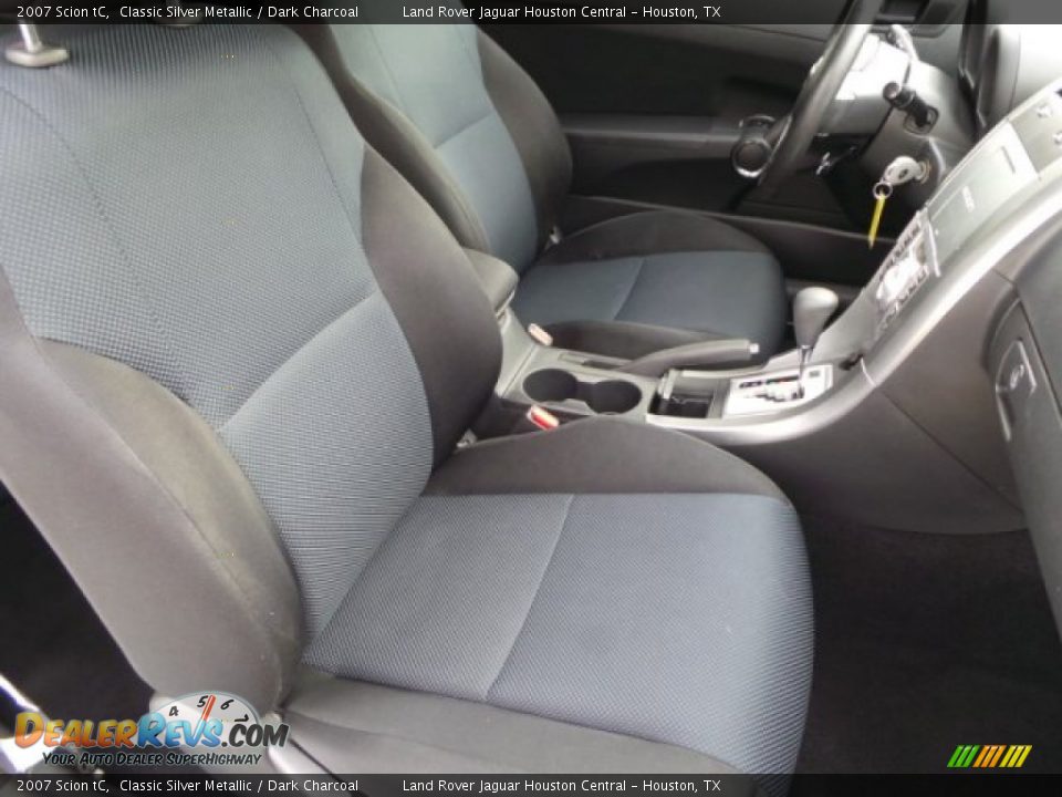 2007 Scion tC Classic Silver Metallic / Dark Charcoal Photo #28