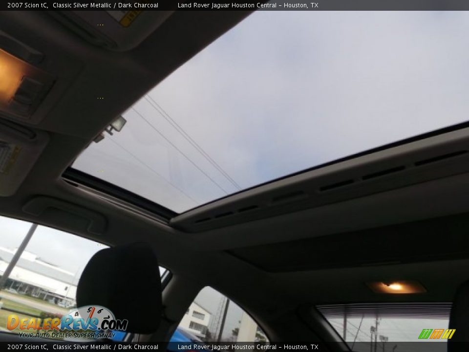 2007 Scion tC Classic Silver Metallic / Dark Charcoal Photo #35