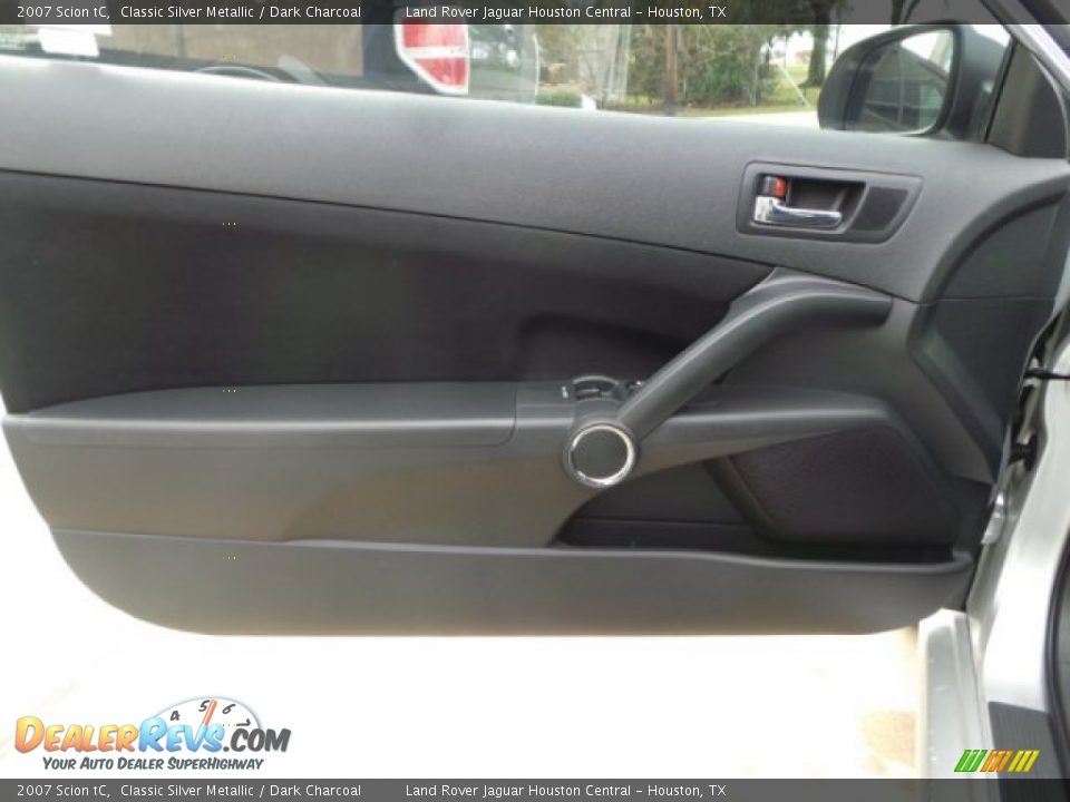 2007 Scion tC Classic Silver Metallic / Dark Charcoal Photo #36