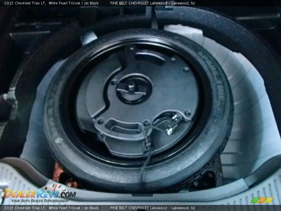 2015 Chevrolet Trax LT White Pearl Tricoat / Jet Black Photo #8