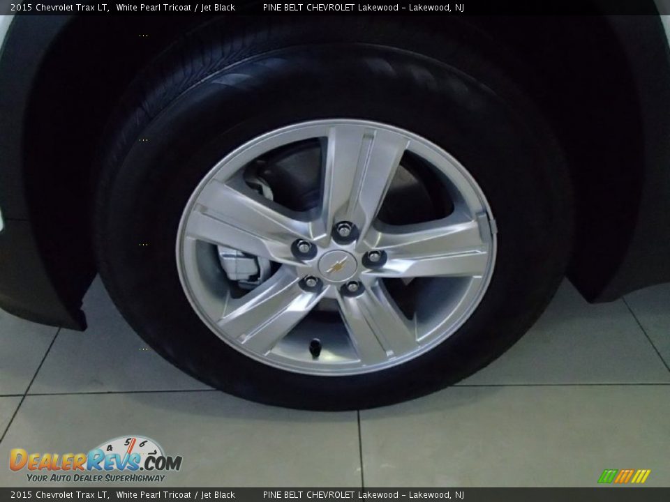 2015 Chevrolet Trax LT White Pearl Tricoat / Jet Black Photo #10
