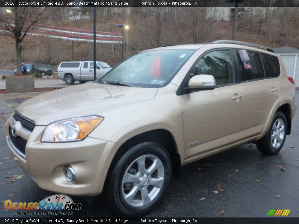 Front 3/4 View of 2010 Toyota RAV4 Limited 4WD Photo #3