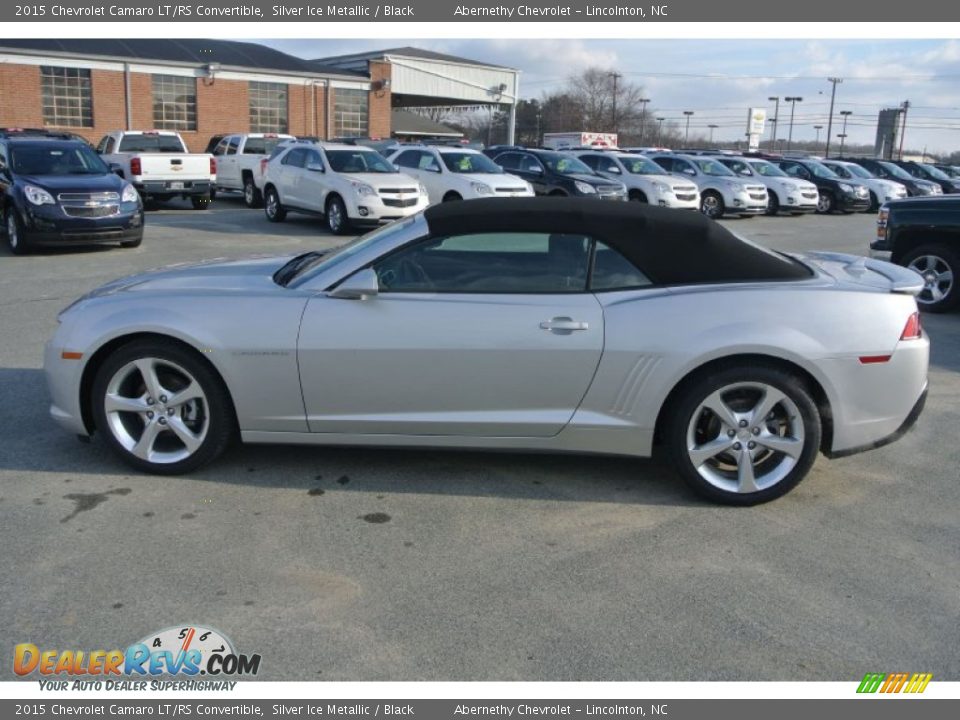 2015 Chevrolet Camaro LT/RS Convertible Silver Ice Metallic / Black Photo #3