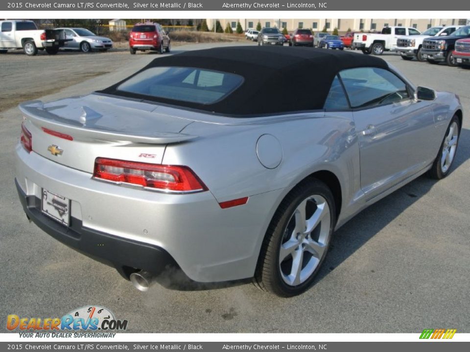 2015 Chevrolet Camaro LT/RS Convertible Silver Ice Metallic / Black Photo #5