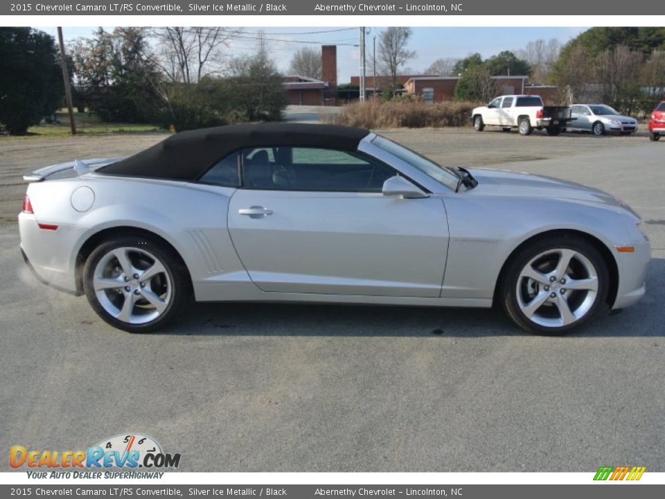 2015 Chevrolet Camaro LT/RS Convertible Silver Ice Metallic / Black Photo #6