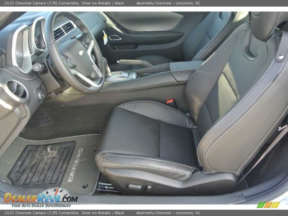 2015 Chevrolet Camaro LT/RS Convertible Silver Ice Metallic / Black Photo #8