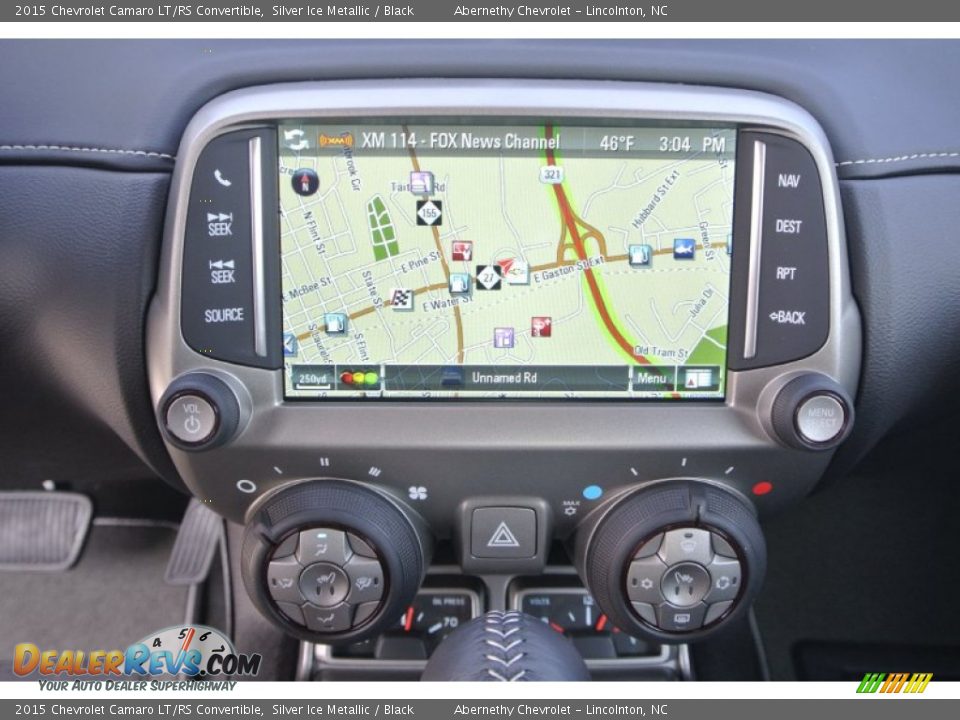 Navigation of 2015 Chevrolet Camaro LT/RS Convertible Photo #11