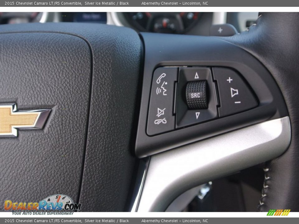 2015 Chevrolet Camaro LT/RS Convertible Silver Ice Metallic / Black Photo #15
