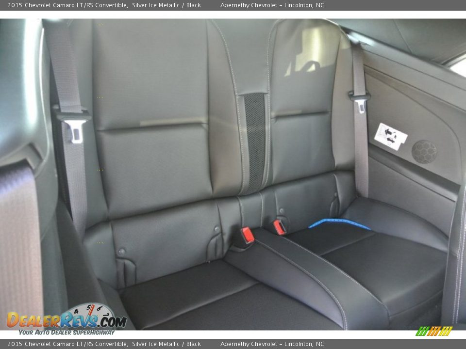 2015 Chevrolet Camaro LT/RS Convertible Silver Ice Metallic / Black Photo #18