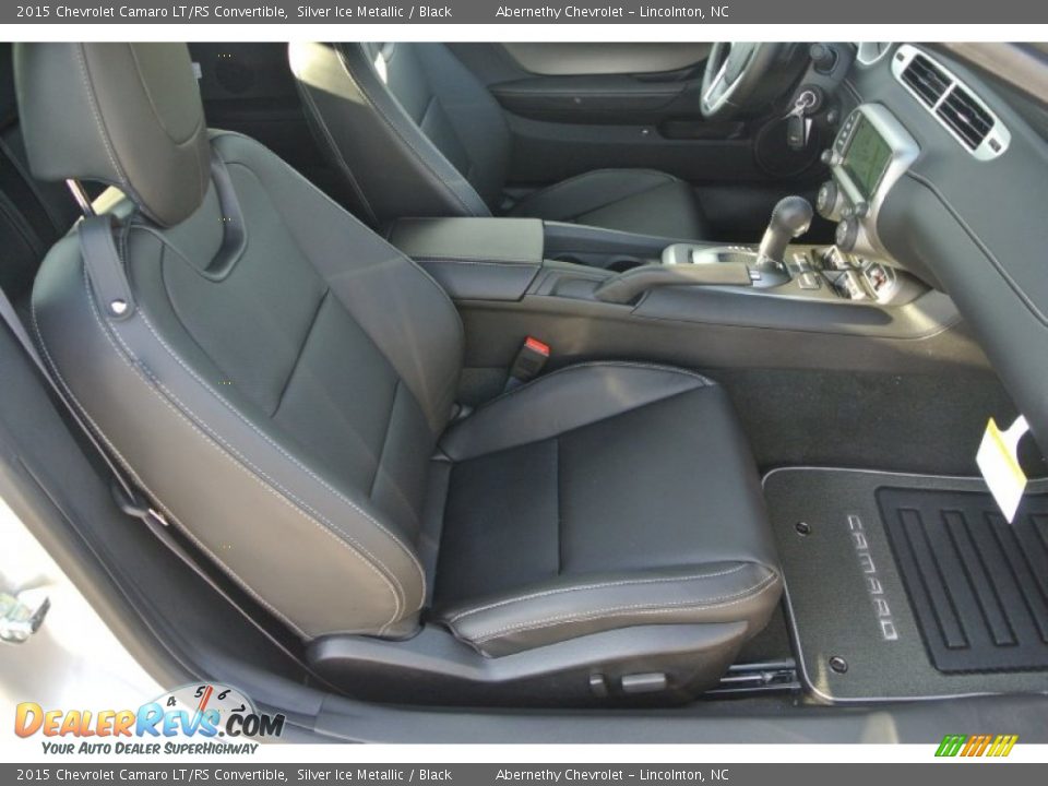 2015 Chevrolet Camaro LT/RS Convertible Silver Ice Metallic / Black Photo #19