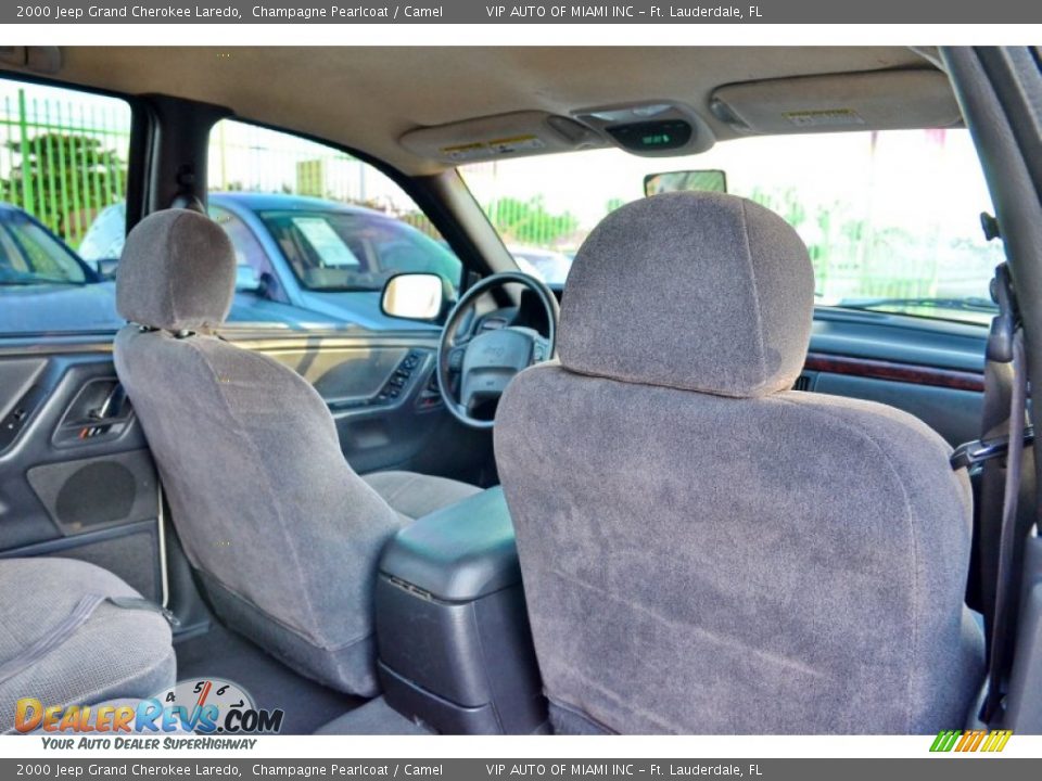 2000 Jeep Grand Cherokee Laredo Champagne Pearlcoat / Camel Photo #34