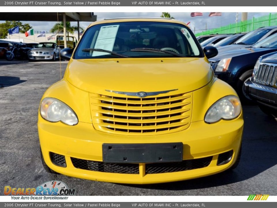 2006 Chrysler PT Cruiser Touring Solar Yellow / Pastel Pebble Beige Photo #3