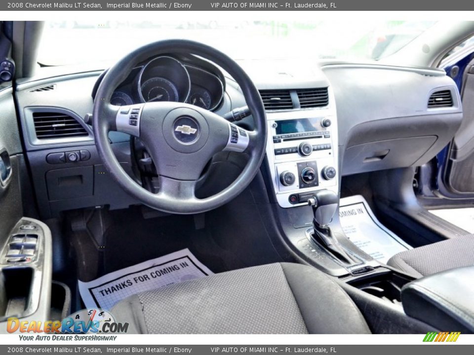 2008 Chevrolet Malibu LT Sedan Imperial Blue Metallic / Ebony Photo #3