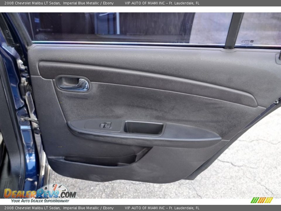 2008 Chevrolet Malibu LT Sedan Imperial Blue Metallic / Ebony Photo #4