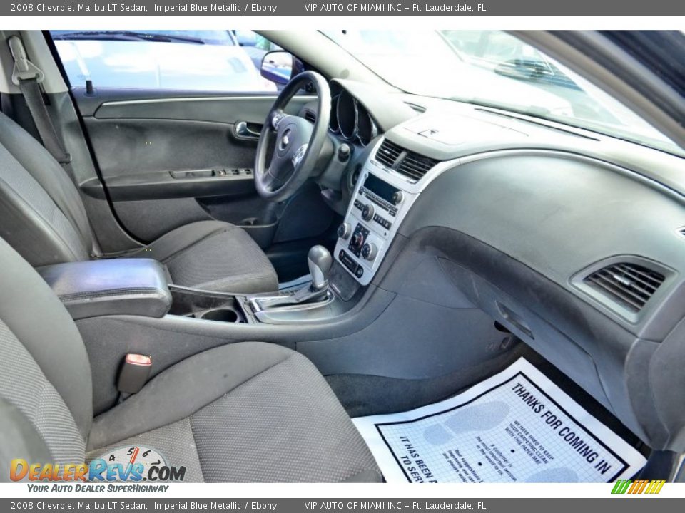 2008 Chevrolet Malibu LT Sedan Imperial Blue Metallic / Ebony Photo #7
