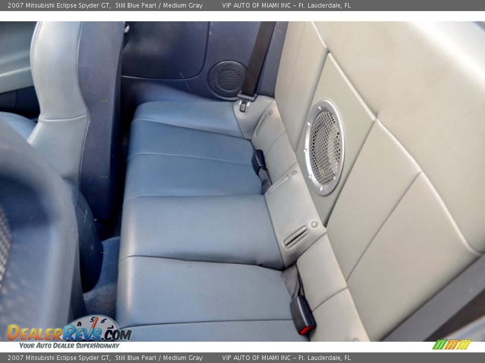 2007 Mitsubishi Eclipse Spyder GT Still Blue Pearl / Medium Gray Photo #5