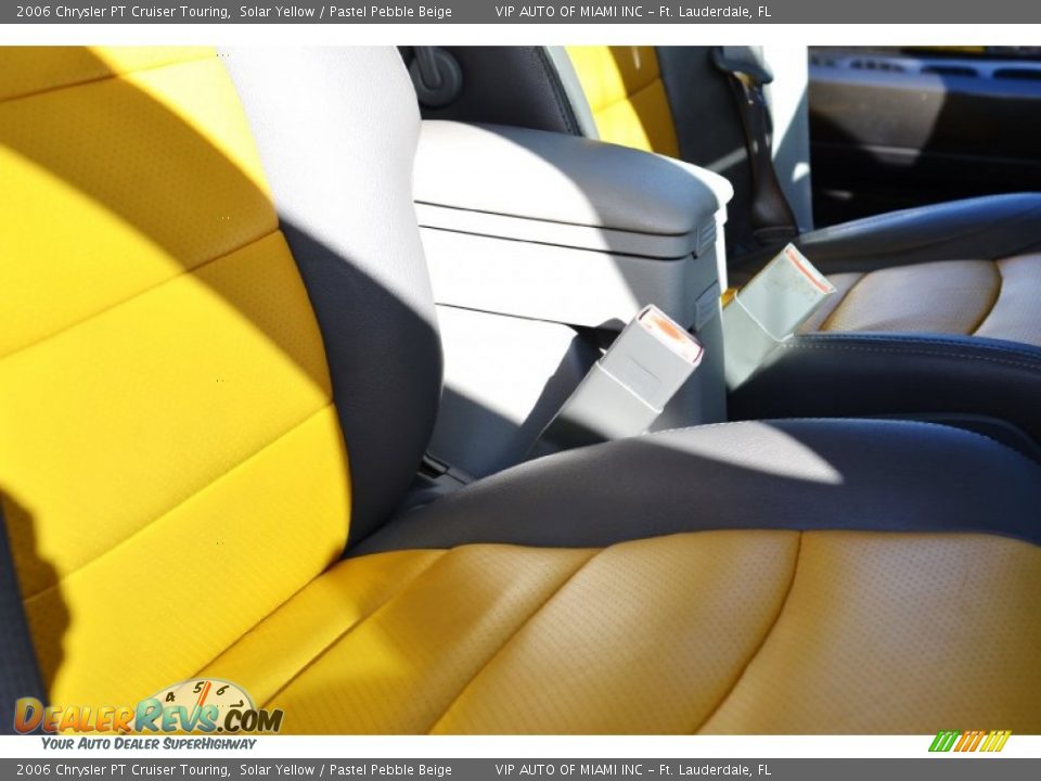 2006 Chrysler PT Cruiser Touring Solar Yellow / Pastel Pebble Beige Photo #20