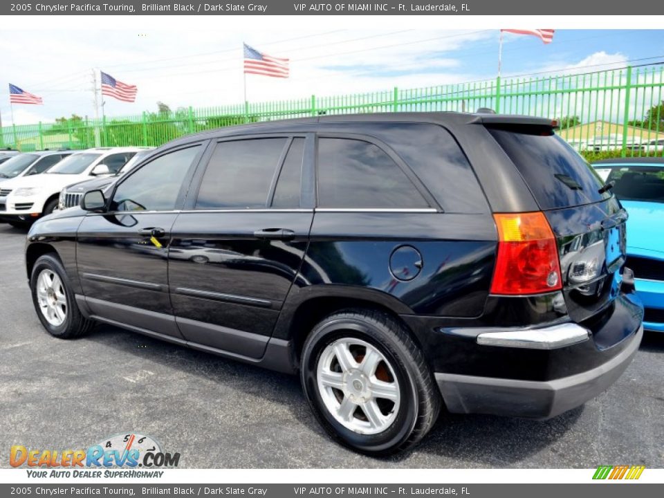 2005 Chrysler Pacifica Touring Brilliant Black / Dark Slate Gray Photo #10