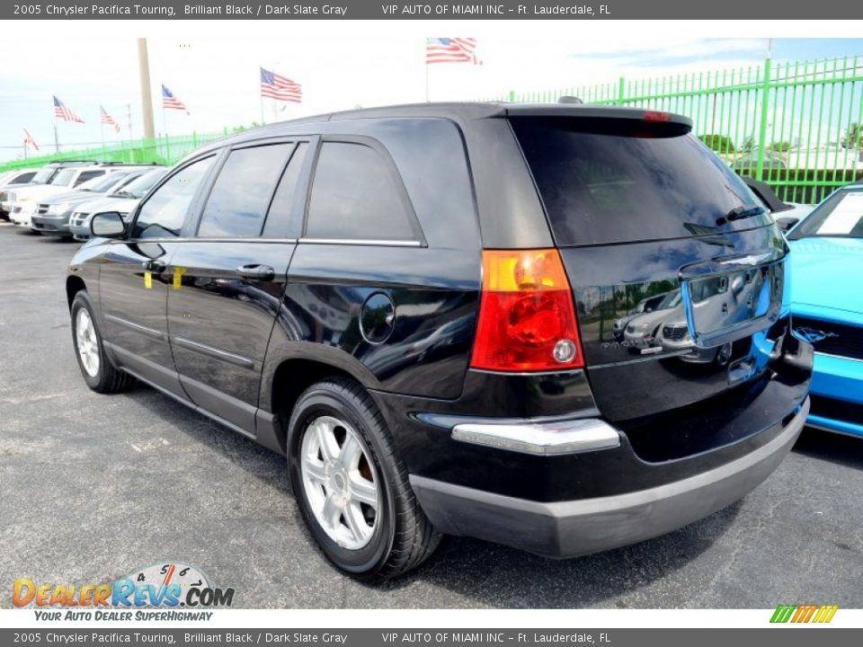 2005 Chrysler Pacifica Touring Brilliant Black / Dark Slate Gray Photo #11