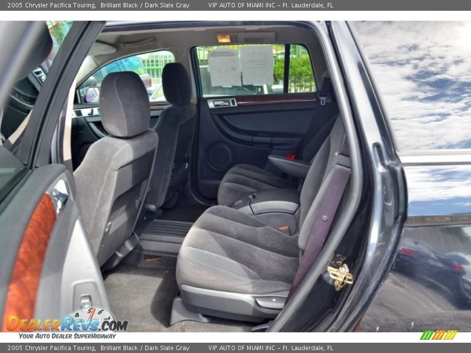 2005 Chrysler Pacifica Touring Brilliant Black / Dark Slate Gray Photo #13