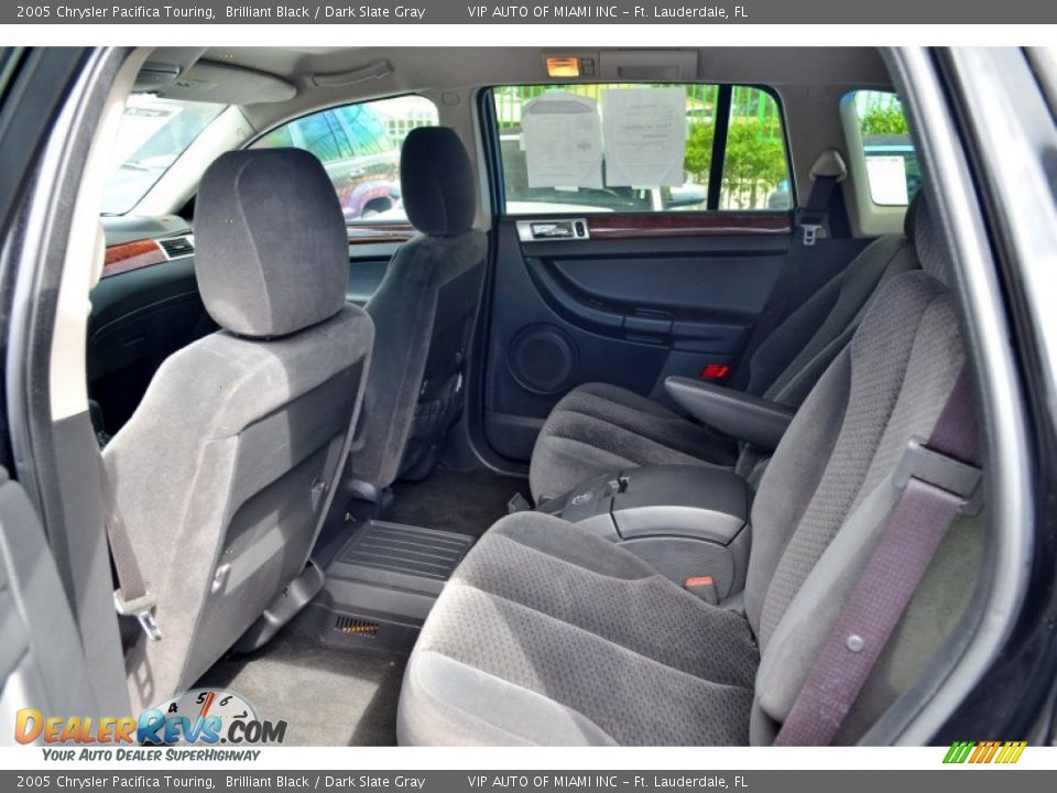 2005 Chrysler Pacifica Touring Brilliant Black / Dark Slate Gray Photo #14