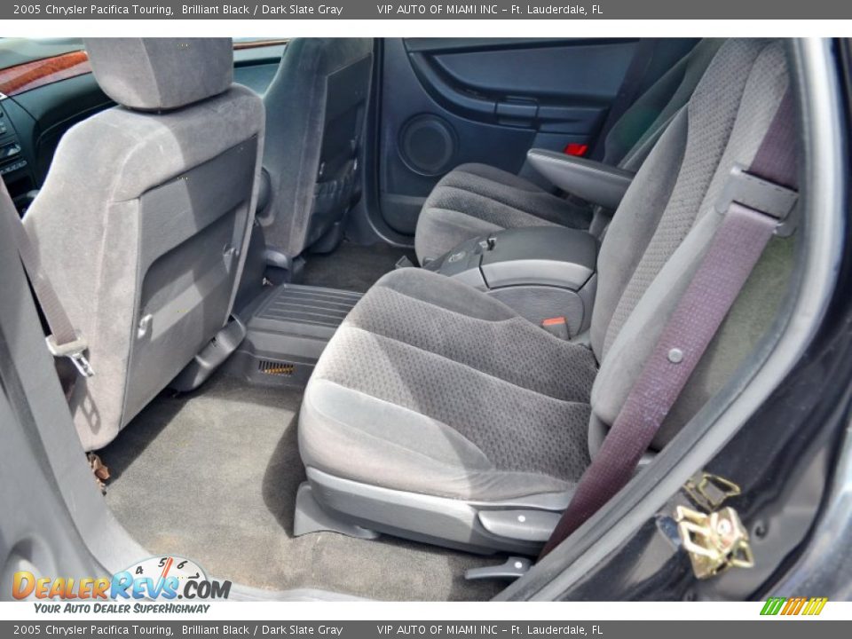 2005 Chrysler Pacifica Touring Brilliant Black / Dark Slate Gray Photo #15