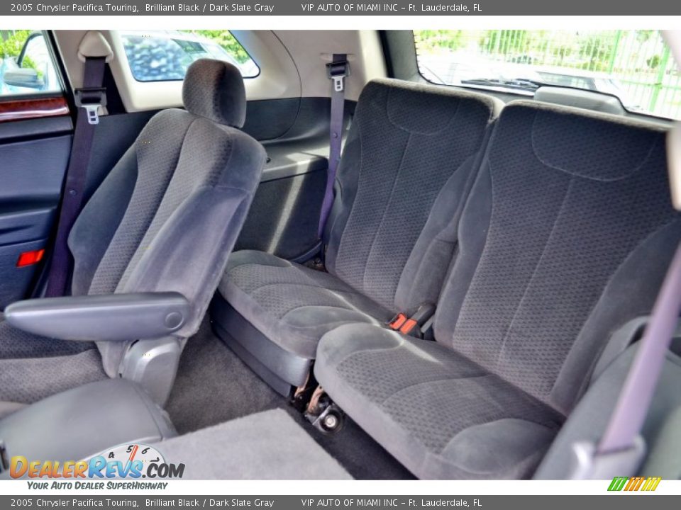 2005 Chrysler Pacifica Touring Brilliant Black / Dark Slate Gray Photo #16