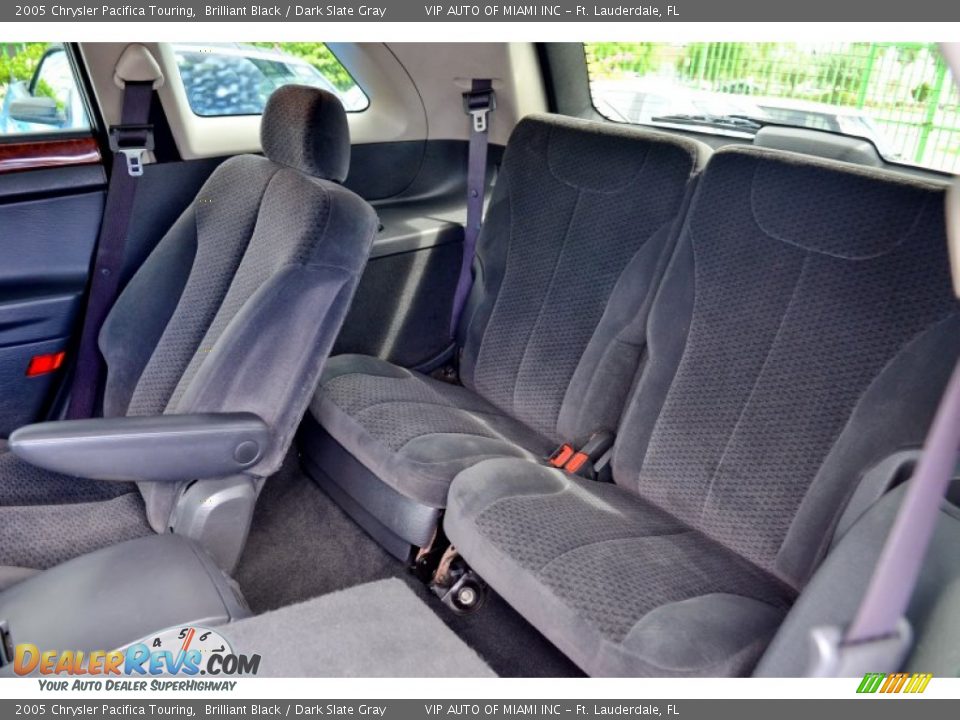 2005 Chrysler Pacifica Touring Brilliant Black / Dark Slate Gray Photo #17