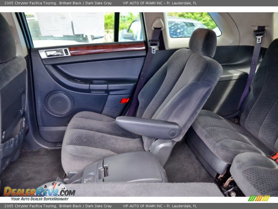 2005 Chrysler Pacifica Touring Brilliant Black / Dark Slate Gray Photo #18