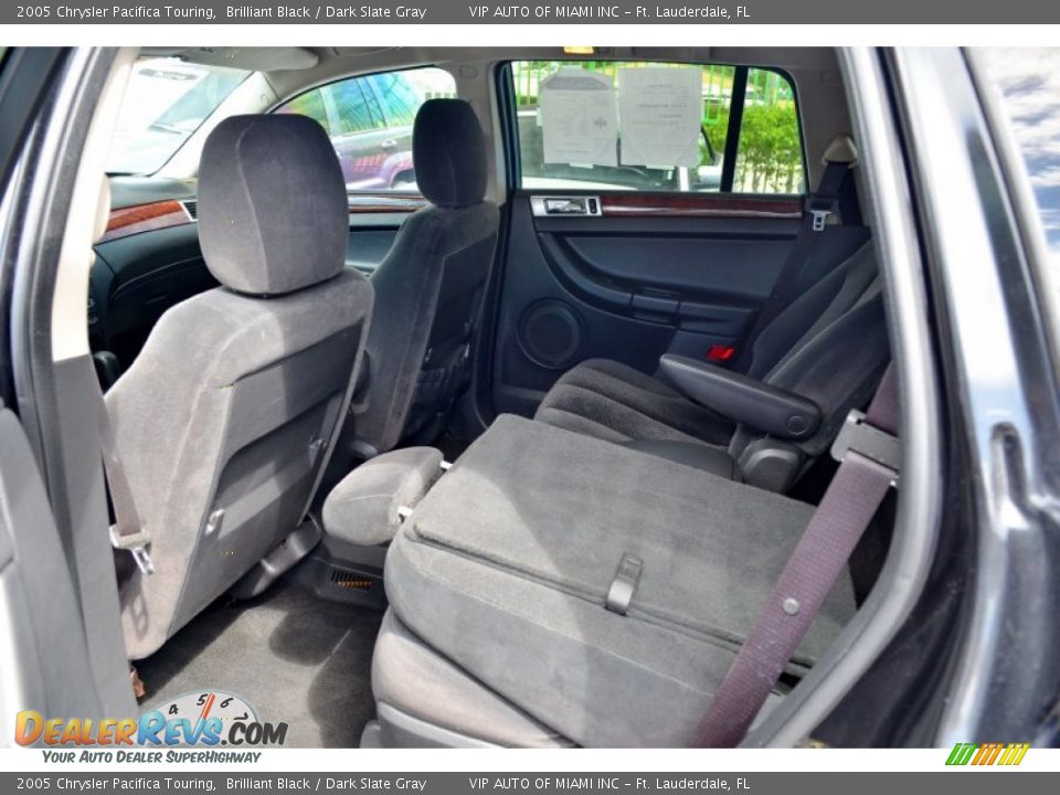 2005 Chrysler Pacifica Touring Brilliant Black / Dark Slate Gray Photo #19