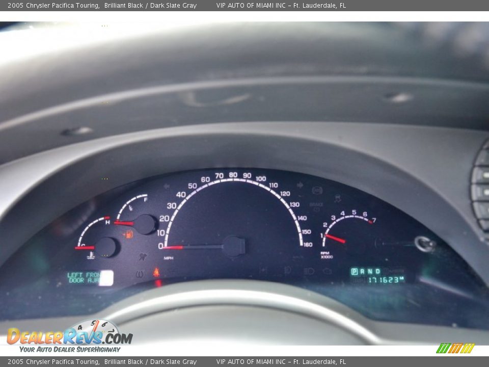 2005 Chrysler Pacifica Touring Brilliant Black / Dark Slate Gray Photo #26