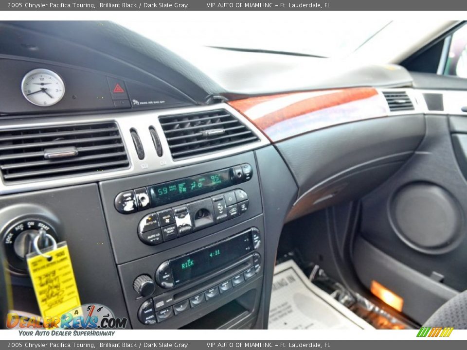 2005 Chrysler Pacifica Touring Brilliant Black / Dark Slate Gray Photo #27