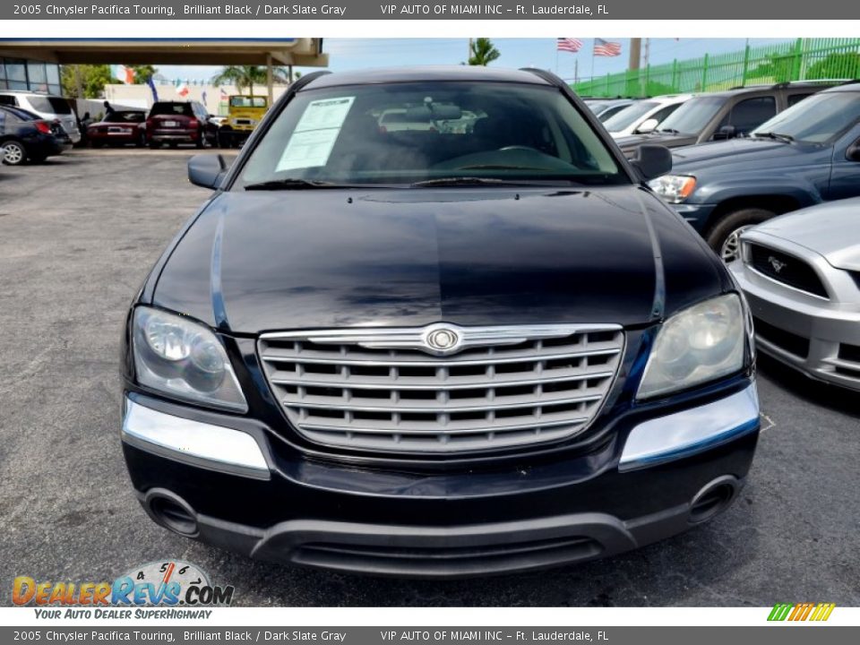 2005 Chrysler Pacifica Touring Brilliant Black / Dark Slate Gray Photo #28