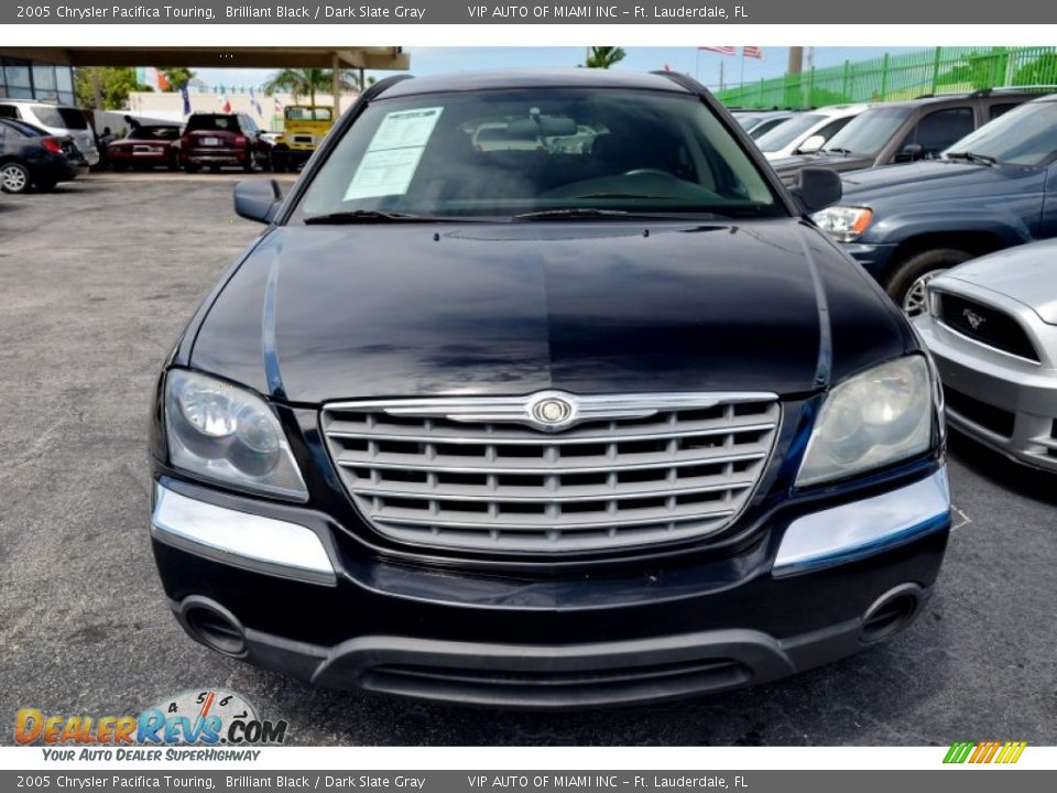 2005 Chrysler Pacifica Touring Brilliant Black / Dark Slate Gray Photo #29