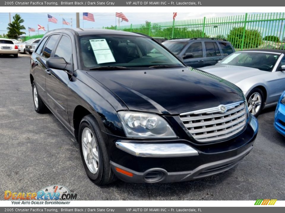 2005 Chrysler Pacifica Touring Brilliant Black / Dark Slate Gray Photo #30