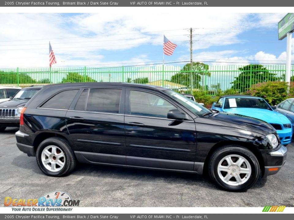 2005 Chrysler Pacifica Touring Brilliant Black / Dark Slate Gray Photo #34